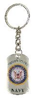 Dog Tag Keychain US Navy  
